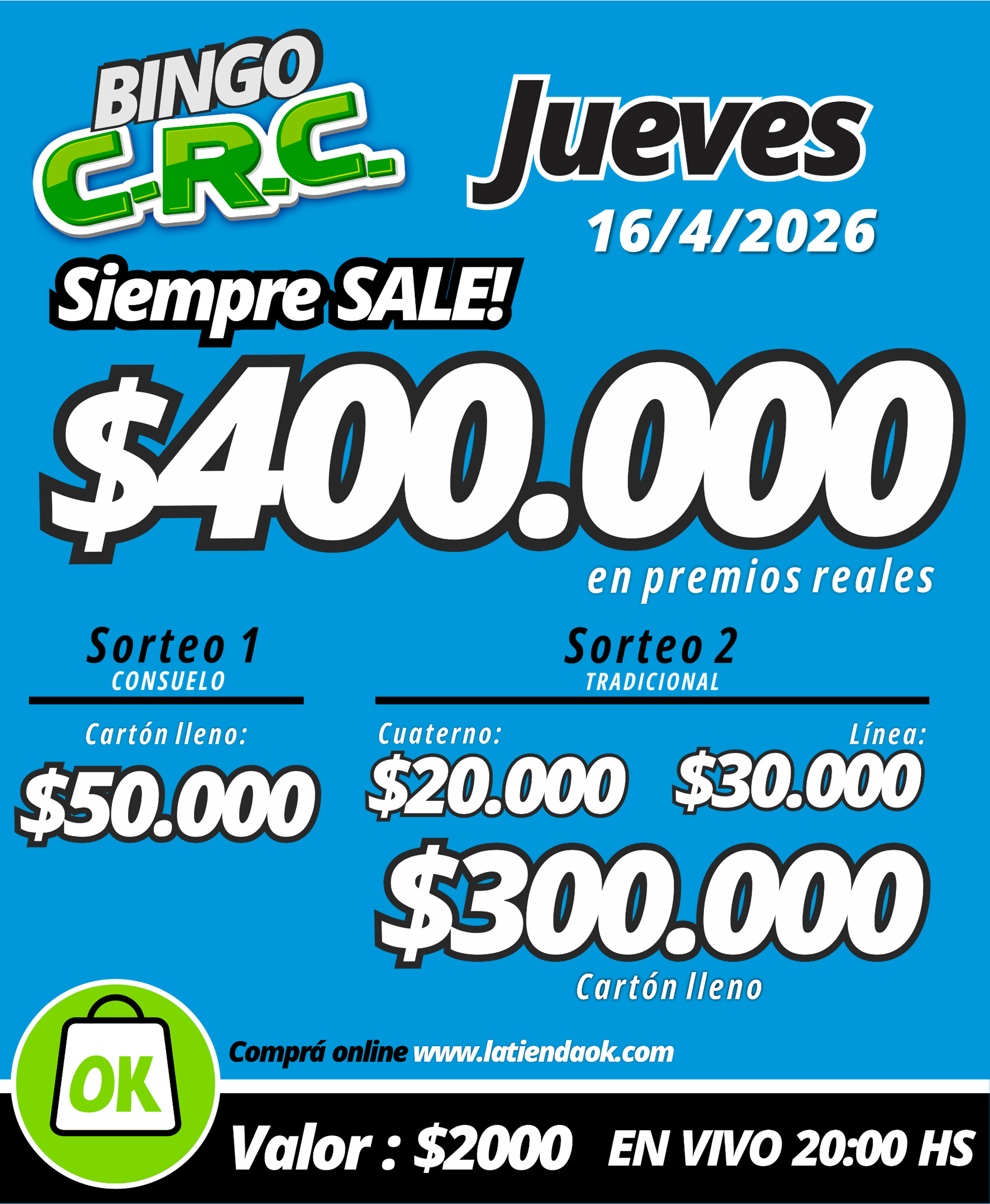 Bingo CRC - Imagen 2